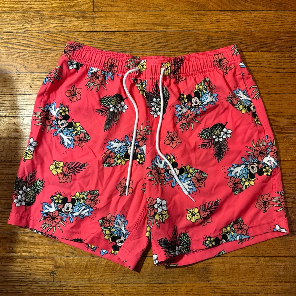 Disney Mickey‎ Mouse Tropical Summer Swim Trunks.